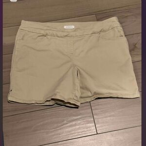 Liz Claiborne Women's Beige Shorts 18W